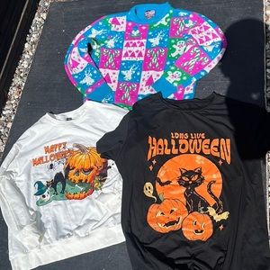 Bundle of 3 seasonal tshirt + sweater
